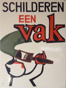 Schilderen een vak